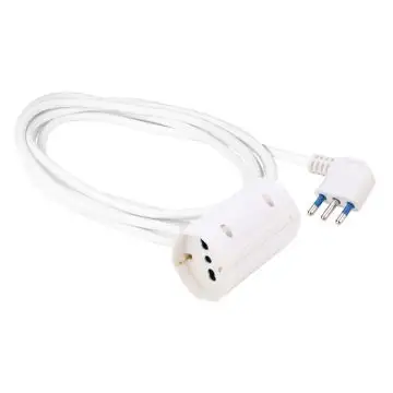 POLYPOOL PP2629 prolunghe e multiple 5 m 1 presa(e) AC Interno Bianco , 158586