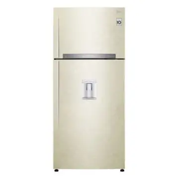 LG GTF744SEPED Frigorifero doppia porta, Classe E, 509L, Wi-Fi, Dispenser acqua, Sabbia , 153834