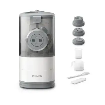 Philips Viva Collection 5000 Series, Macchina per la pasta fresca, Pasta Maker HR2345/19 - Compatto, con 4 trafile , 156514