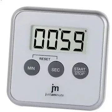 Lowell jt-5412b timer da cucina timer da cucina digitale bianco , 150319