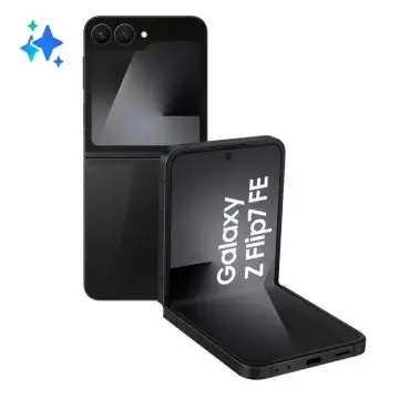 Samsung Galaxy Z Flip7 FE Smartphone 8/128GB, Jetblack , 160669