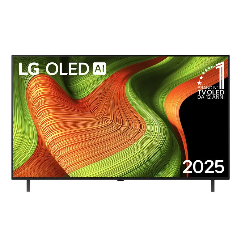 Image of LG OLED AI OLED55B56LA TV Serie B5 55 pollici 4K, α8 Gen2, Dolby Vision, 20W, 4 HDMI con VRR 120Hz, G-Sync, Smart TV WebOS 25cod077