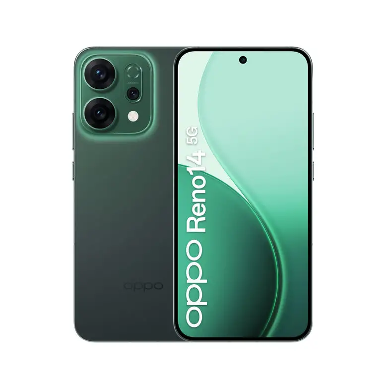 Image of OPPO 14 5G Reno14 Smartphone 5G 16,7 cm (6.59") Doppia SIM Android 15 USB tipo-C 12 GB 512 GB 6000 mAh Verdecod077