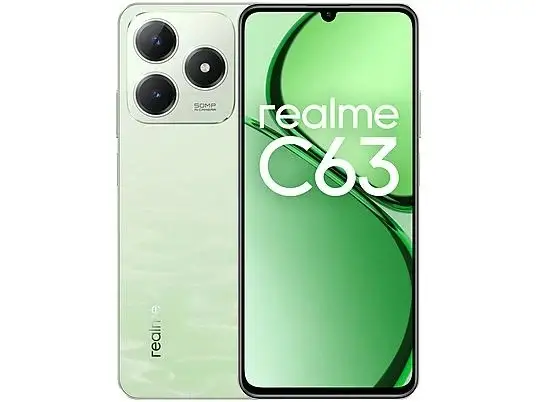 Image of RealmeC63 Smartphone 256GB 8GB Android 14 5000 mAh Verde