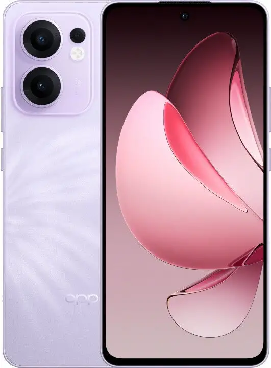 Image of OPPO Reno13 FS 5G AI Smartphone, Tripla fotocamera 50+8+2MP, Selfie 32MP, Display 6.67” 120HZ AMOLED FHD+, 5800mAh, RAM 12GB(Esp4GB/8GB/12GB)+ROM 512GB, [Versione Italia], Plume Purplecod077