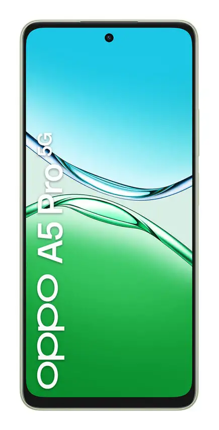 Image of OPPO A5 Pro 5G Smartphone, Foto AI 50MP, Frontale 8MP, Display 6.67” 120HZ LCD HD+, 5800mAh, RAM 8(Esp4GB/6GB/8GB)+ROM 256GB (esp1TB), IP69, [Versione Italia], Olive Verdecod077