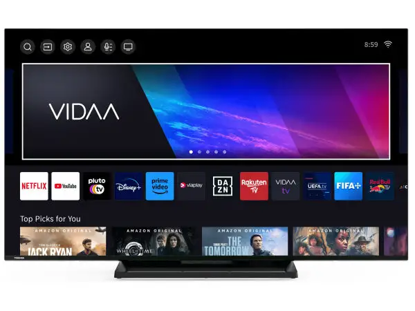 Image of Toshiba 40LV3E63DA Televisione Smart TV 40 Pollici Led Full Hd Nerocod077