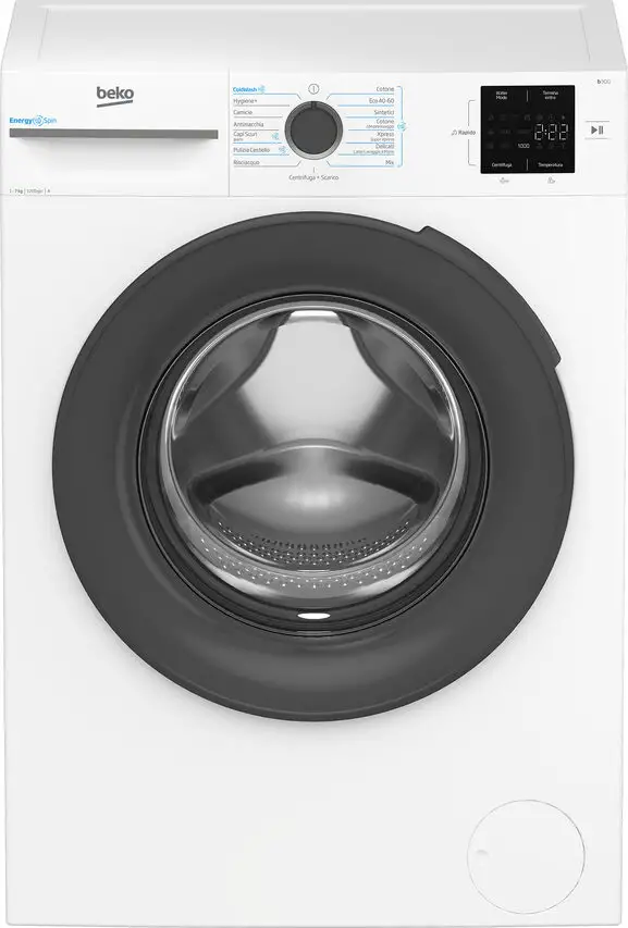 Image of Beko b300 BMWU3721A: Lavatrice EnergySpin 7Kg Slim, Classe A, 1200 giricod077