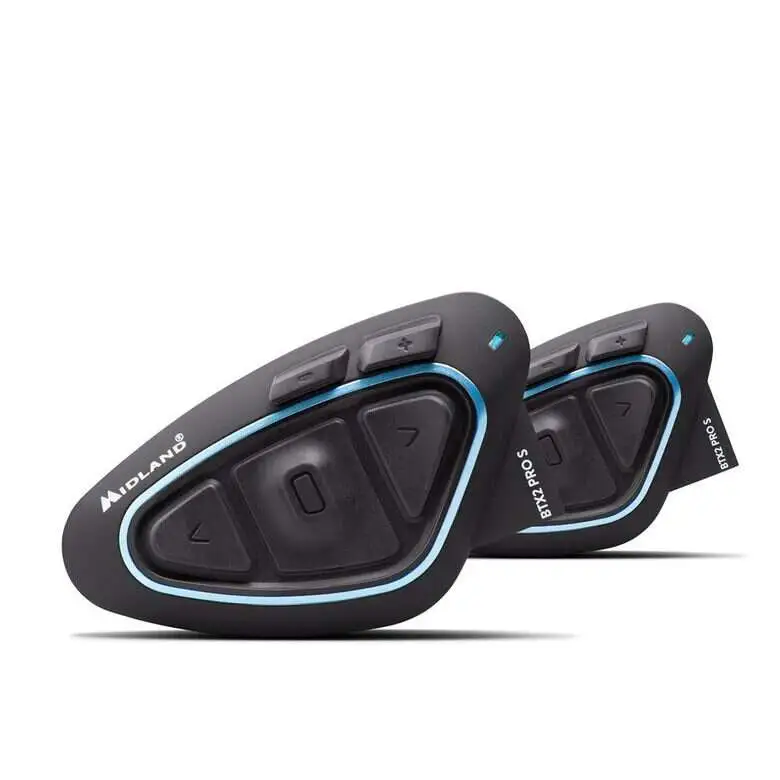 Image of Midland BTX2 Pro S coppia di interfono da moto 1200 m Nero, Blu