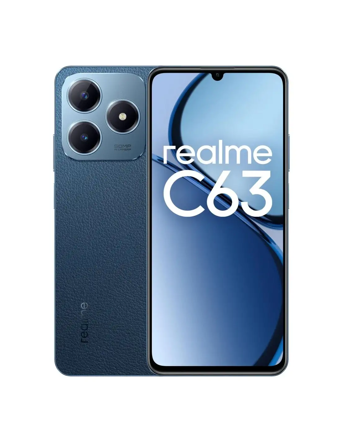 Image of RealmeC63 Smartphone 256GB 8GB Android 14 5000 mAh Blue