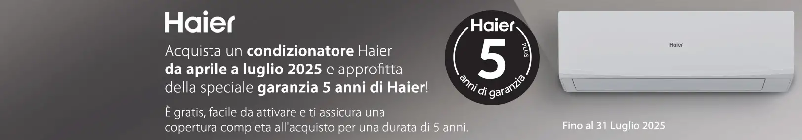 haier garanzia
